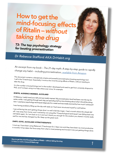 How to get the mind-focusing effects of Ritalin – without taking the drug cover